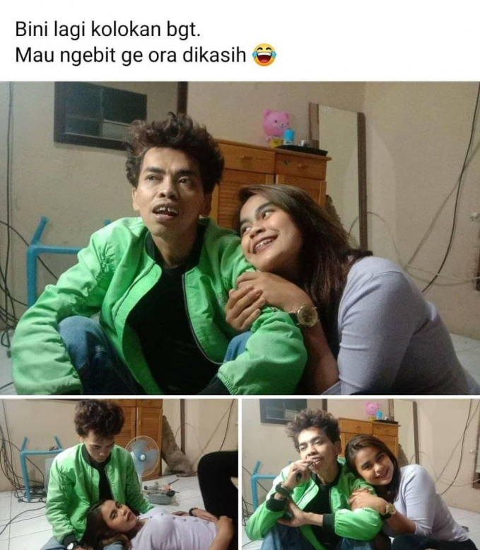 Potret driver ojol bucin yang bikin kamu senyum-senyum sendiri